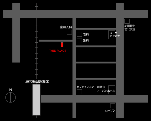 株式会社日和設計アクセスマップ